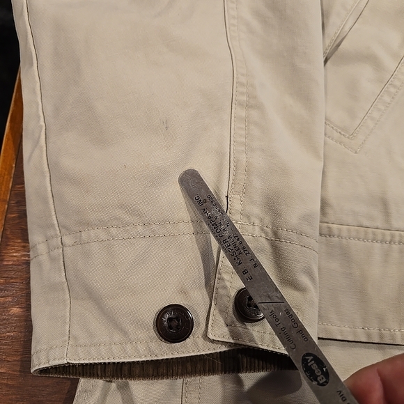 L.L. Bean Women's 2x Chore Coat Jacket Brown Corduroy Vintage - Picture 9 of 16